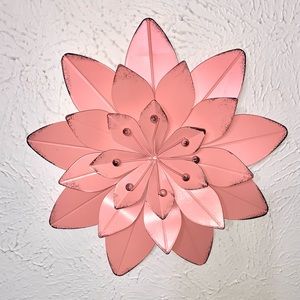 Floral Metal Wall Art